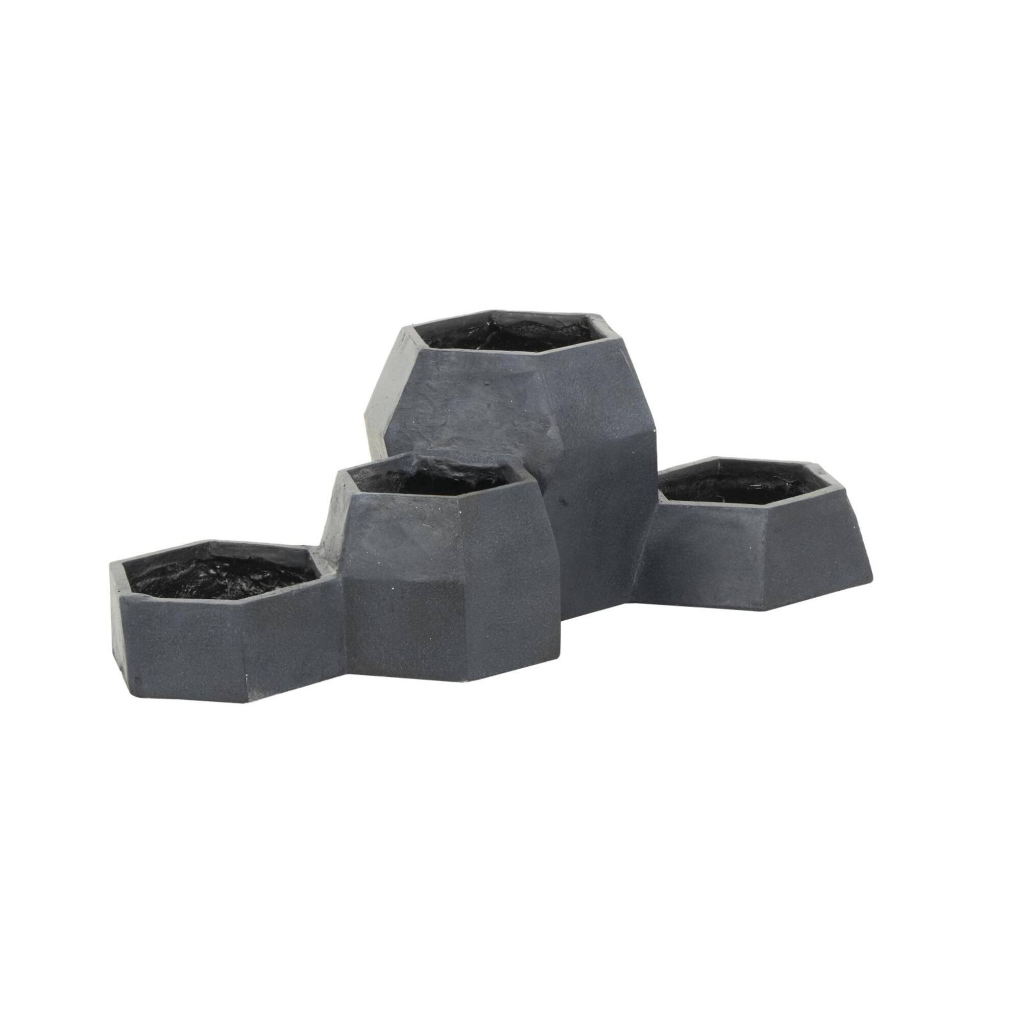 36" Dark Gray Planter